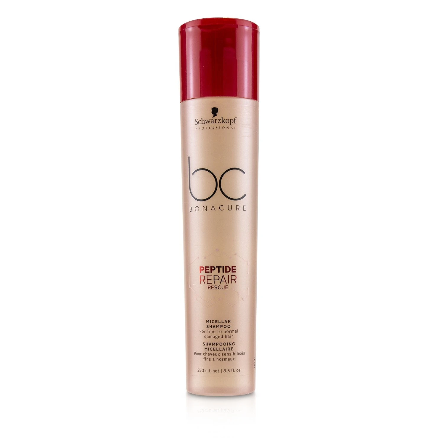 Schwarzkopf BC Bonacure Peptide Repair Rescue Micellar Shampoo (For Fine To Normal Damaged Hair) 1000ml/33.8oz - Image 4