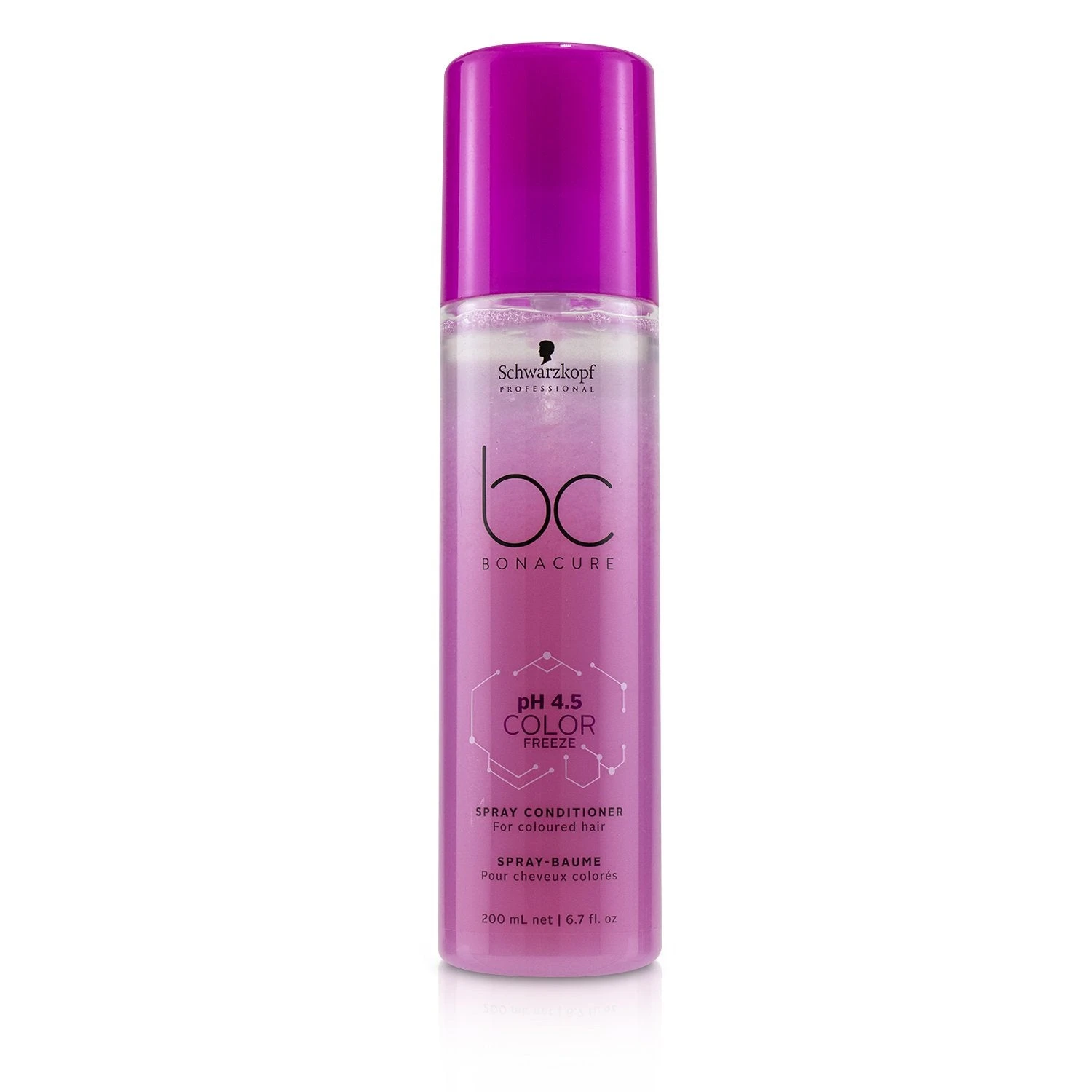 Schwarzkopf BC Bonacure PH 4.5 Color Freeze Spray Conditioner (For Coloured Hair) 400ml/13.5oz - Image 3