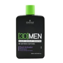 Schwarzkopf [3D] Men Root Activator Shampoo 250ml/8.4oz
