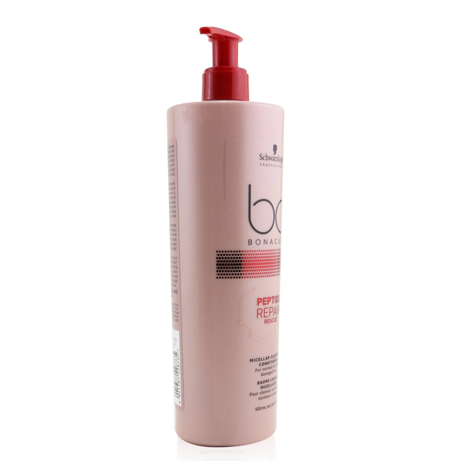 Schwarzkopf BC Bonacure Peptide Repair Rescue Micellar Cleansing Conditioner (For Normal To Thick Damaged Hair) (Exp. Date: 03/2023) 500ml/16.9oz - Image 2