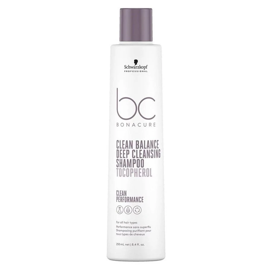 Schwarzkopf BC Clean Balance Deep Cleansing Shampoo - 250ml 729084