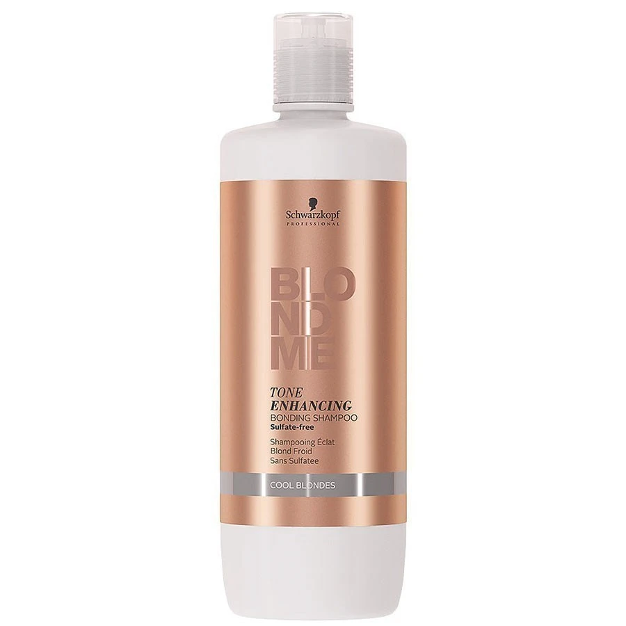 Schwarzkopf BLONDME Tone Enhancing Bonding Shampoo - Cool Blondes 1000ml 732231