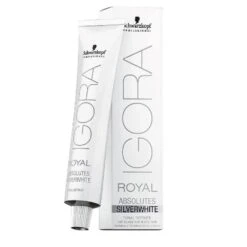 Schwarzkopf Igora Absolutes Silver White Hair Colour - Grey Lilac