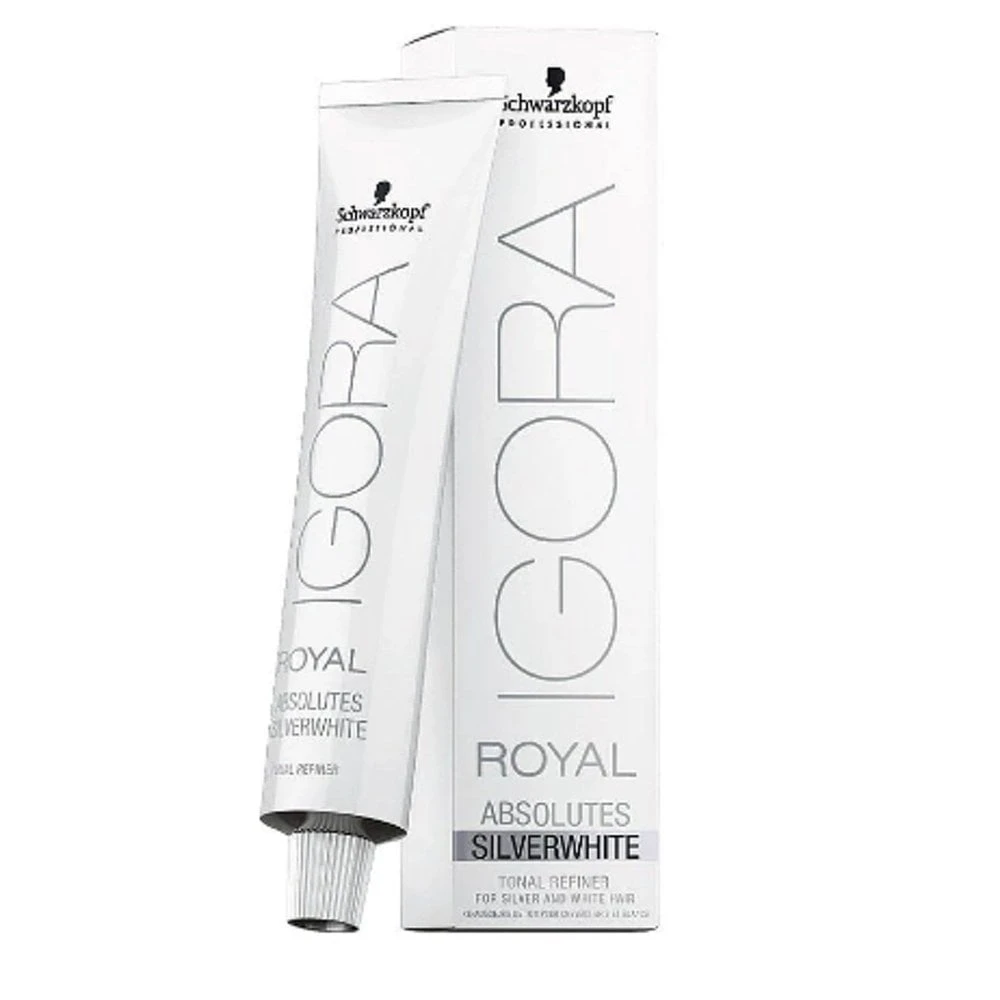 Schwarzkopf Igora Absolutes Silver White Hair Colour - Slate Grey