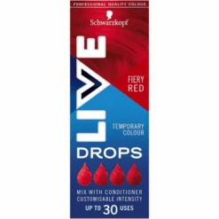 Schwarzkopf Live Colour Drops - Fiery Red