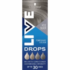 Schwarzkopf Live Colour Drops - Ice Silver