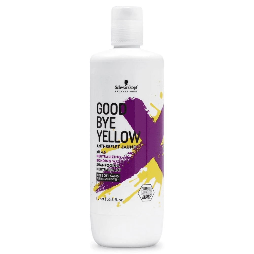 Schwarzkopf Goodbye Yellow Neutralizing Bonding Shampoo